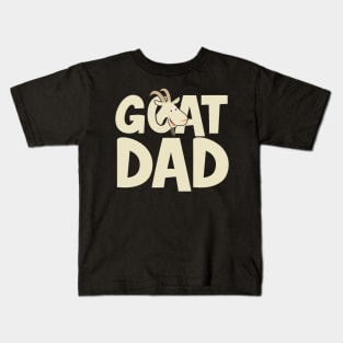 Goat Dad Kids T-Shirt